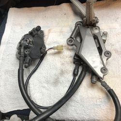 43015.0621 Rear brake master cylinder 2013-2017 Kawasaki EX300