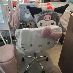 New Hello Kitty Vanity Swivel Chair Available In Other Colors And Characters Come Visit Our Store In Paramount 