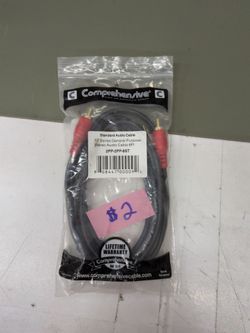 Standard audio cable general purpose stereo audio cable 6 ft