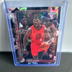 2025-26 Topps Chrome Update Basketball Jrue Holiday Denim Tears SSP Refractor