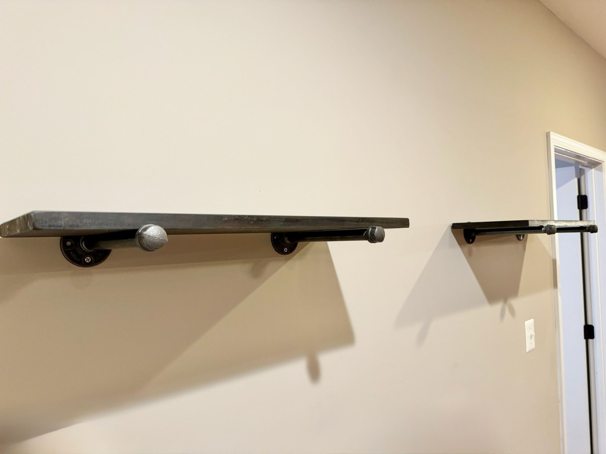 Custom Industrial Shelves (x2)