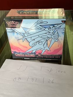 Chaos rising Pokémon center ETB