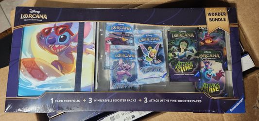 Disney Lorcana Trading Card Game Wonder Bundle
