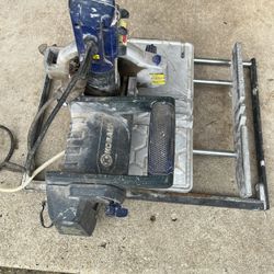 Kobalt 9-Amp 7” Tabletop Sliding Table Tile Saw 