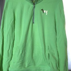 Love Pink Quarter Zip Sweatshirt 