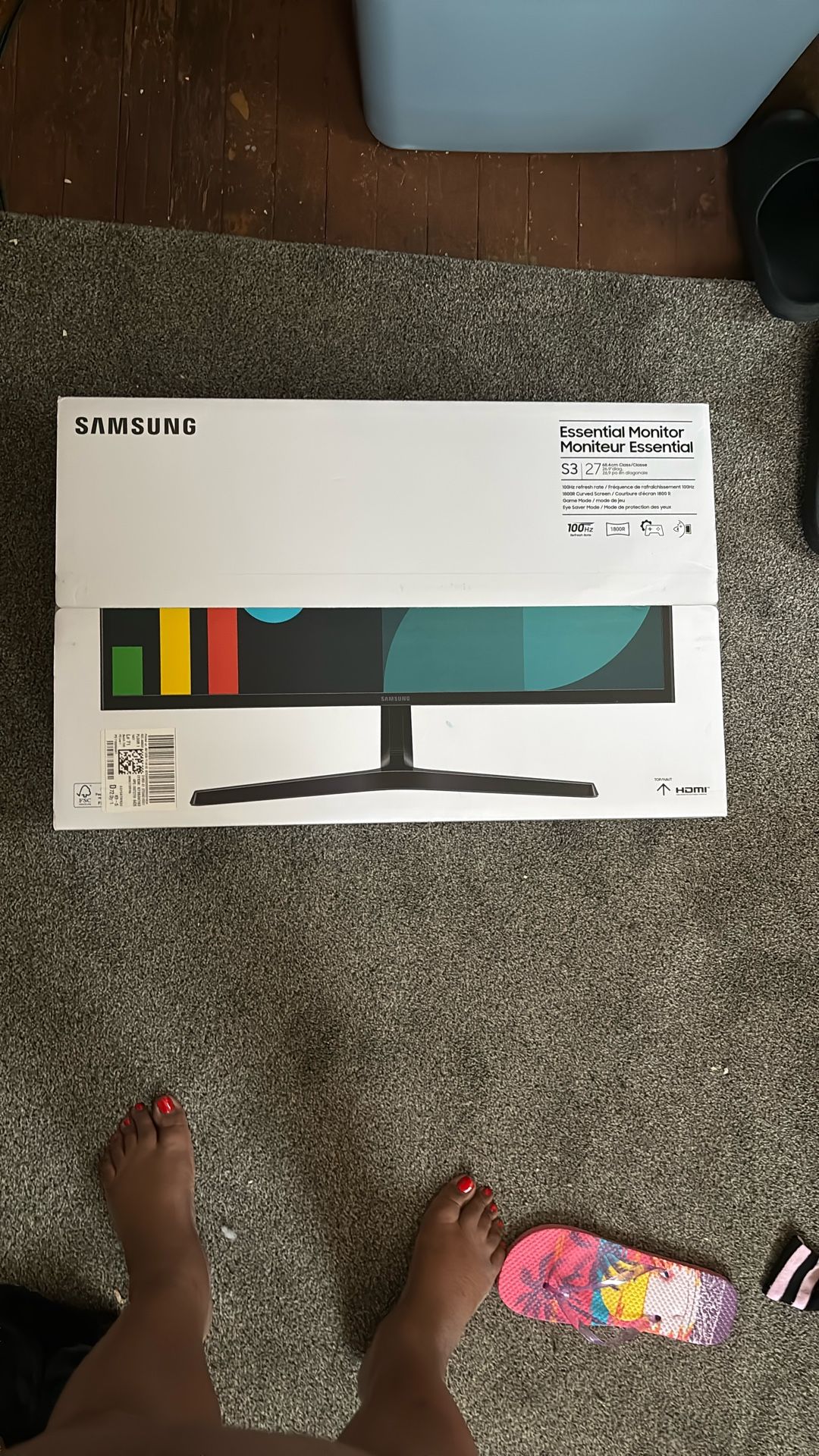 Unopened Samsung Curved Monitor
