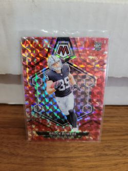 RARE BROCK BOWERS RC REFRACTOR RED RAIDERS