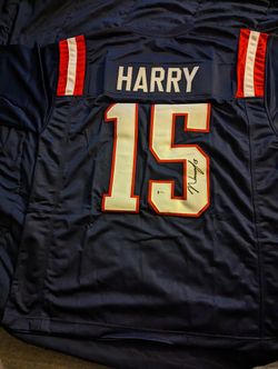 N'keal Harry Signed Patriots Jersey 