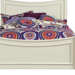 Full Bed Ivory Frame