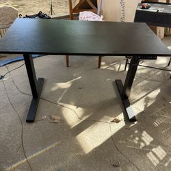 Black Electric Standup Desk 