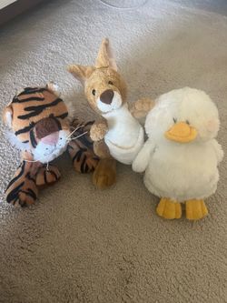 3 Webkinz Collectable stuffed animals