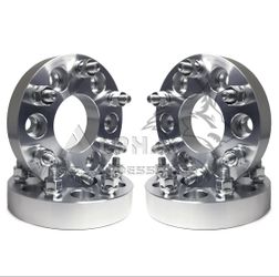 4 Wheel Adapters 6x5 To 6x5.5 For Trailblazer Envoy Bravada SSR 6x127 To 6x139.7