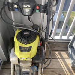 Ryobi 2800 PSI Pressure Washer – Honda Engine 
