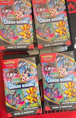 Pokemon Chaos Rising Booster Bundle