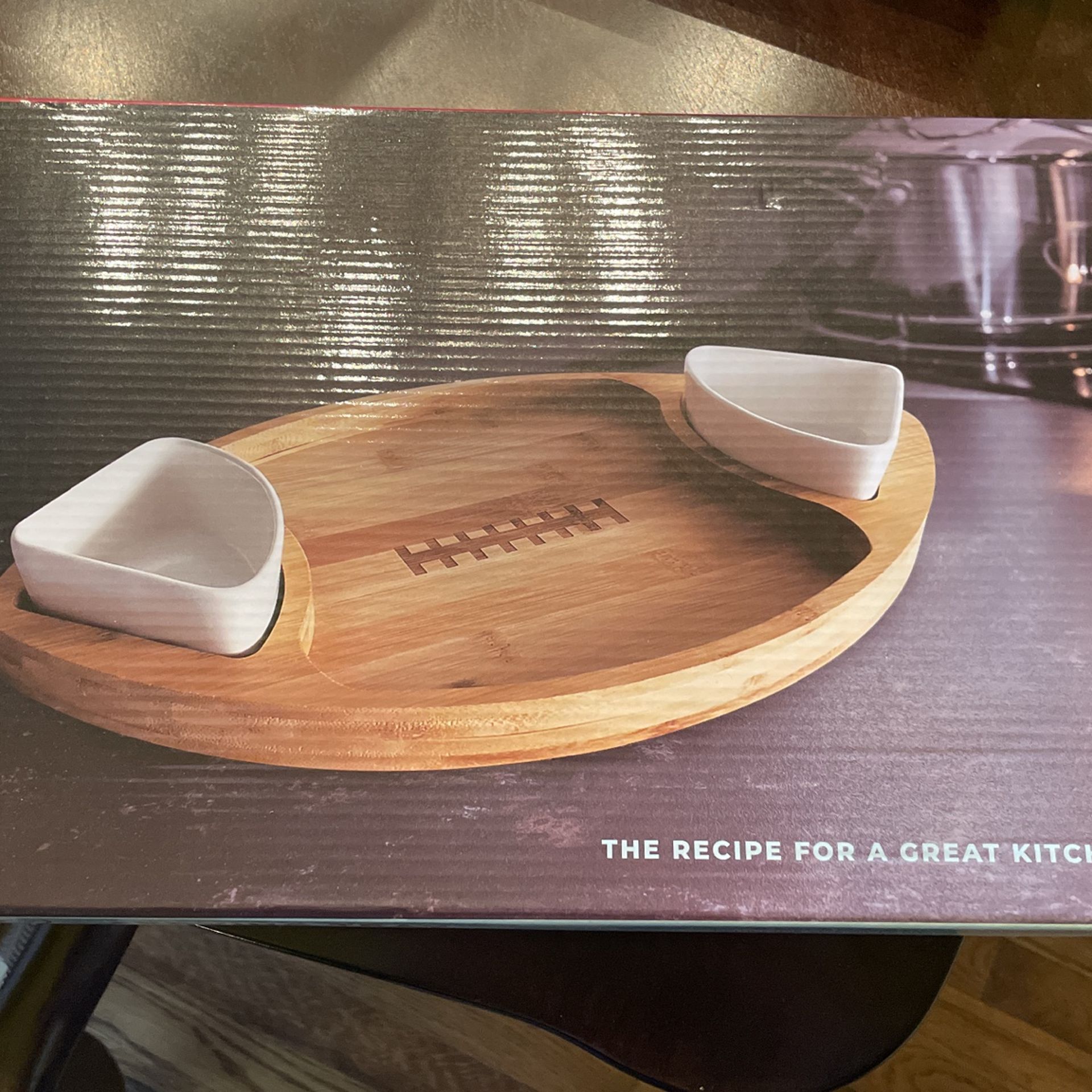 Brand New Football Serving Tray