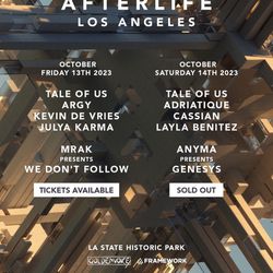 Afterlife Los Angeles 2023 at Los Angeles State Historic Park, Los Angeles