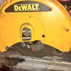 DeWalt 14 Inch chop Saw