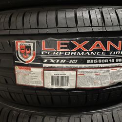 225/60/16 Lexani 