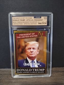Donald Trump Gold Card 