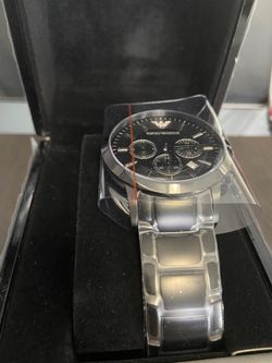 Black Men’s Emporio Armani Watch