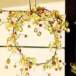 Long Beaded Wire For Decoration  Make A Wreath  Etc   Or Great On Your Table   Wreath On Your Door  Etc.  