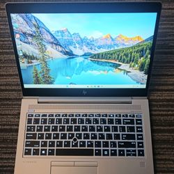 Touchscreen HP EliteBook AMD Ryzen 5 Pro CPU 16GB RAM 512GB NVMe SSD 1080P LCD Webcam USB C Thunderbolt Port Windows 11 Professional 