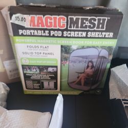 Magic Mesh Portable Pod Screen Shelter