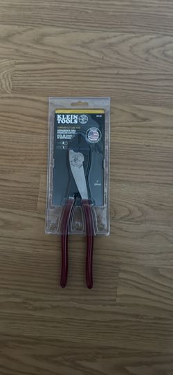 Klein Tools 9 in. Crimping and Cutting Tool for Connectors