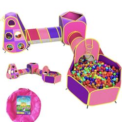 Kids Ball Pit Play Tent And Tunnels 