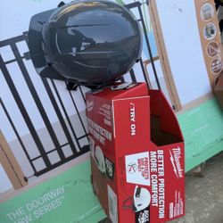Milwaukee BOLT Gray Type 2 Class E Front Brim Non-Vented Safety Helmet