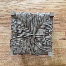 Artisanal Wooden Yarn Bench Pattern