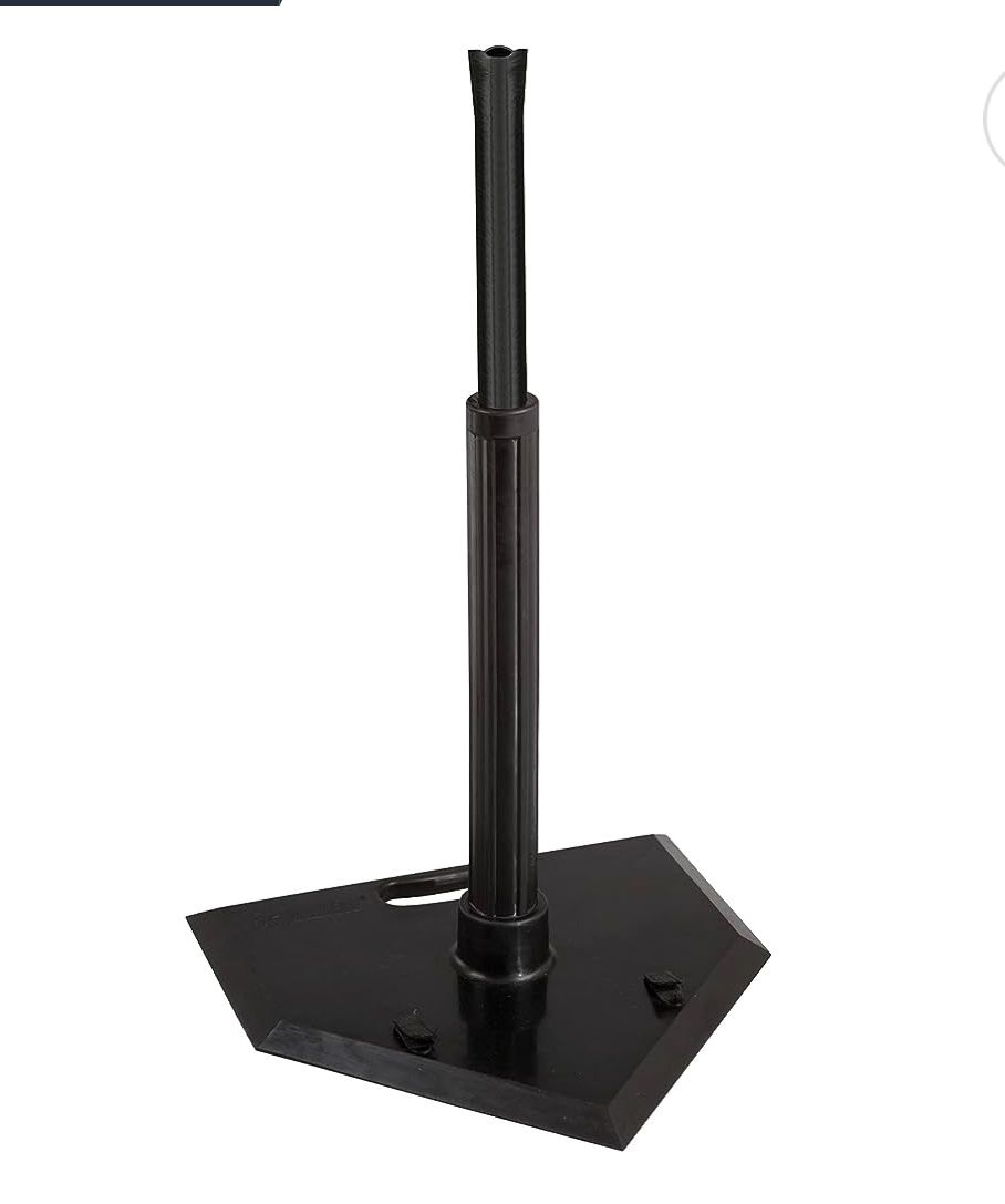 Franklin Sports Hitting/Batting Tee Stand for Baseball, Teeball and Softball Practice - Adjustable - Heavy Duty To Go