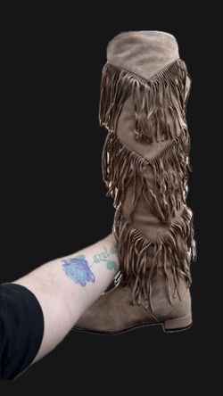 Roger Vivier Aquazzura Wild Thing Fringe Boots