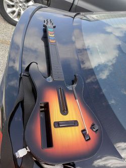 Guitar hero guitar for wii