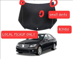 ➿️ Hood Panel For Mercedes Benz W204 C300 C250 C350- (2008-2011) W/defects #3480