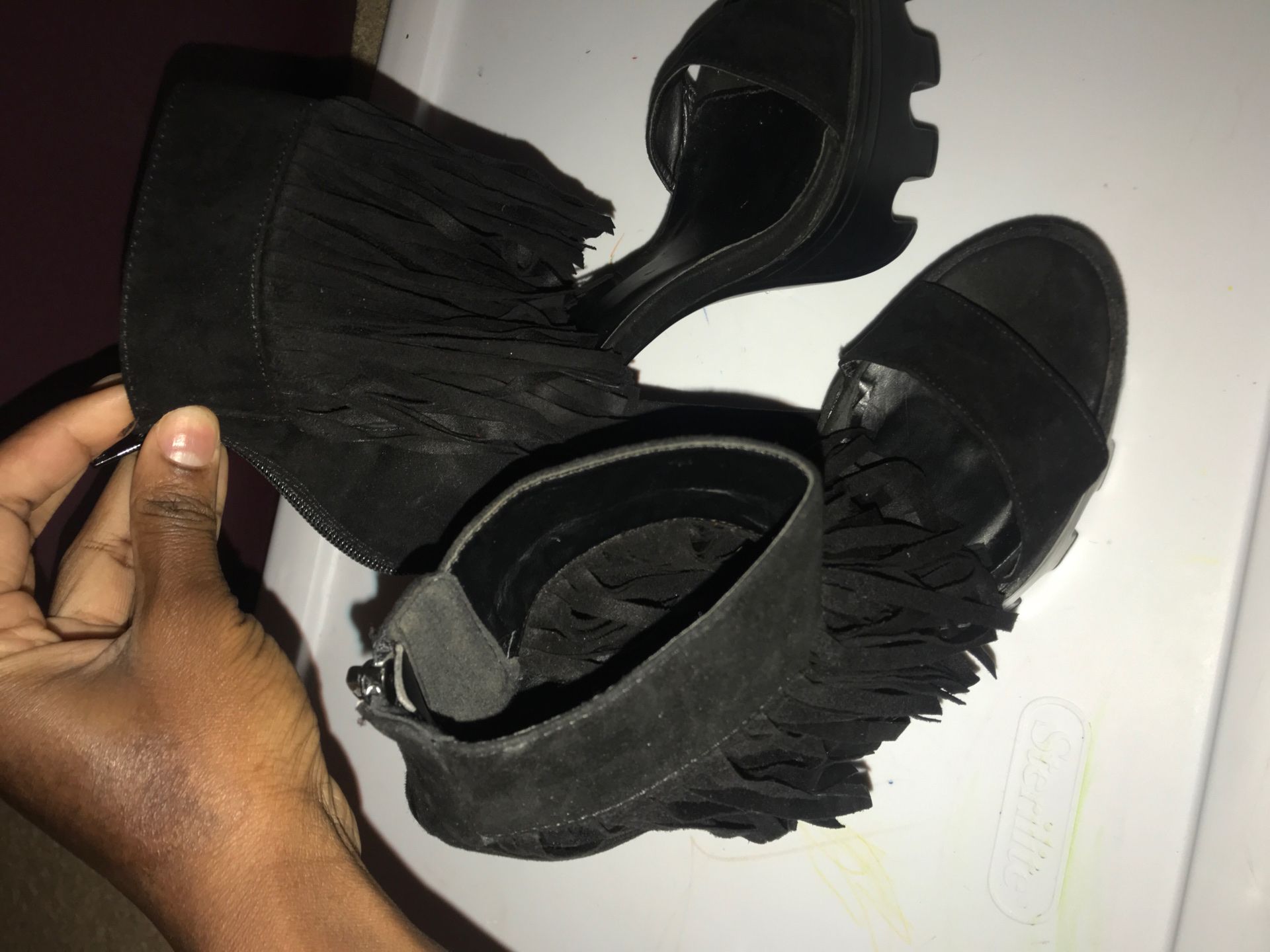 Black Heels Size 10