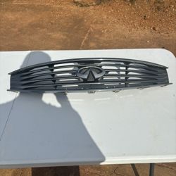 OEM 2010 Infiniti G37 Silver Grill