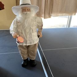 24 Inch Cuban Santa With Dominos 