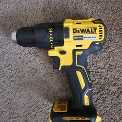 Dewalt 20v Brushless Drill Driver (Tool Only) No Battery And No Charger 