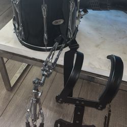 SPL marching snare drum with stand and carrier $160  I can bring it to you or you can come pick it up if i have to bring it it will be a additional 10