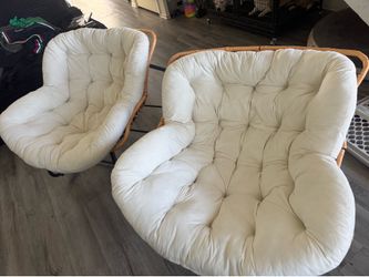 Two Large rocking chairs