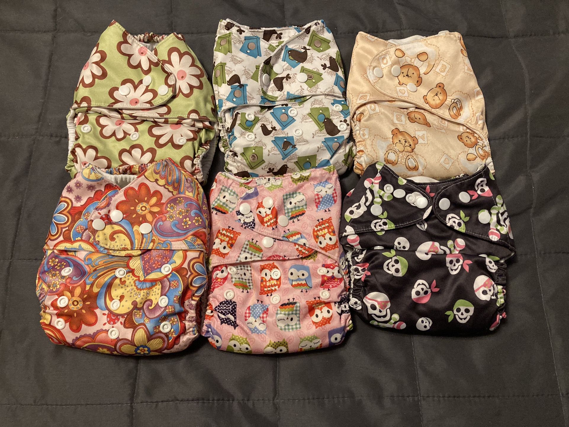 Cloth Diapers With Inserts Lot#5