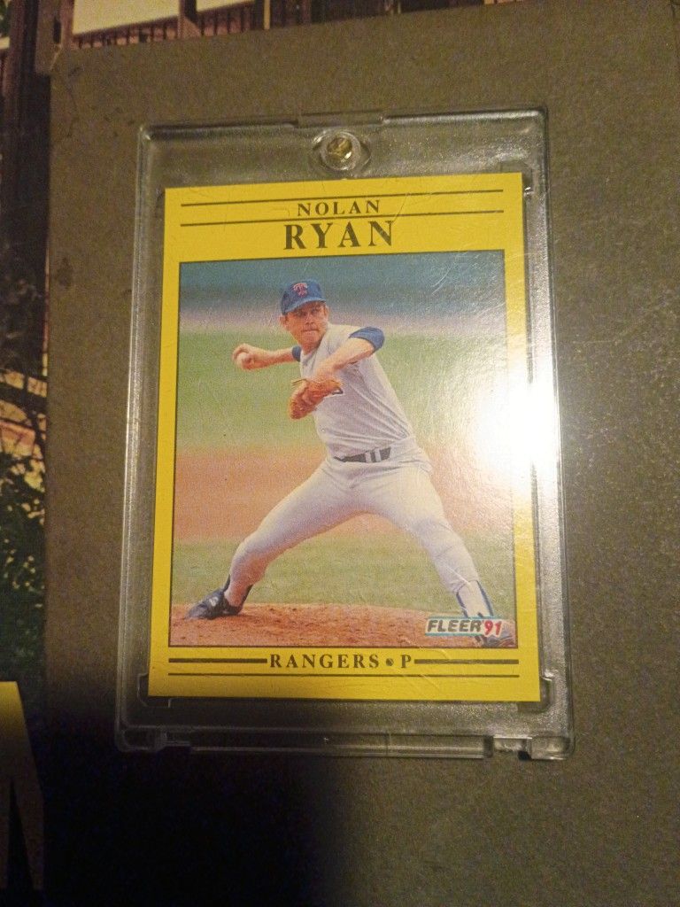 Nolan Ryan Fleer 1991 Card
