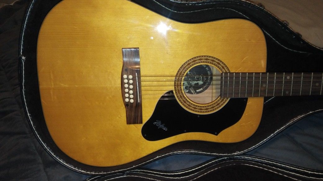 Vintage Hofner 12string guitar