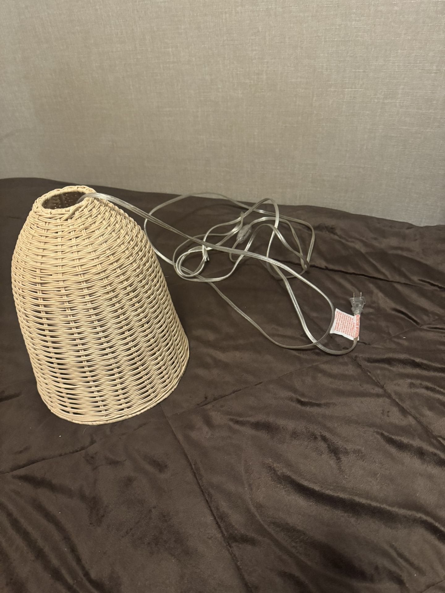 Wicker Pendant Light 