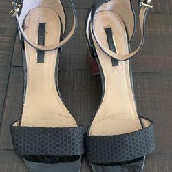 Kensie Block Heel Sandals 9.5