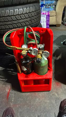 Portable Oxy-Acetylene Torch Kit with Carrier