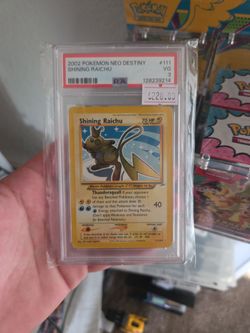 2002 POKEMON NEO DESTINY SHINING RAICHU