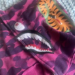 Purple Bape Jacket ( Medium ) 