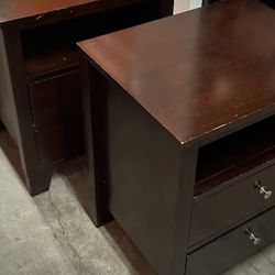 2 Matching Side Table Drawers/ Night Stands 
